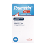 IBUMETIN 200 mg apvalkotās tabletes, N100