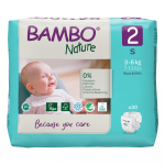 BAMBO NATURE autiņbiksītes 2.izmērs, 3-6 kg, 30 gab.