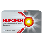 NUROFEN FORTE 400 mg apvalkotās tabletes, N12
