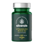 SILVANOLS kapsulas VITAMIN D3 4000 IU, 120 gab.
