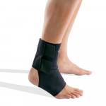 TONUS ELAST medicīniskais elastīgais apsējs pēdas locītavas fiksācijai ar VELCRO aizdari (mod. 0310), melna, L, 1 gab.