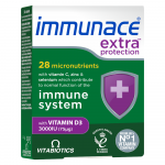 VITABIOTICS IMMUNACE EXTRA PROTECTION tabletes, 30 gab.