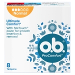 O.B. PROCOMFORT тампоны NORMAL, 8 шт.