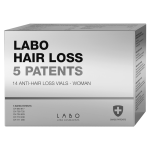 LABO Hair Loss 5 Patents ampulas matu izkrišanas novēršanai, sievietēm, 14 ampulas