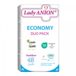 LADY ANION ikdienas ieliktnīši PANTILINER, 155 mm, 48 gab.