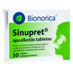 SINUPRET apvalkotās tabletes, N50
