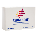 TANAKAN 40 mg apvalkotās tabletes, N90
