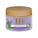 H&B aromātisks ķermeņa pīlings-lavanda, 450 ml