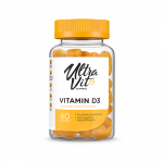 ULTRAVIT GUMMIES VITAMIN D3, 60 košļājamās tabletes