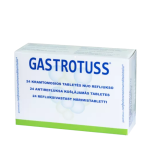 GASTROSTUSS, 24 košļājamās tabletes
