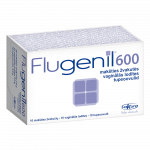 FLUGENIL 600, vaginālās ovulas, 10 gab.