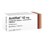 ANTIFLAT 42 mg košļājamās tabletes, N50