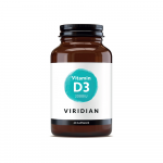 VIRIDIAN Vitamin D3 2000iu Vegan, 60 kapsulas