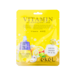 EKEL mitrinoša sejas maska ULTRA HYDRATING ESSENCE MASK VITAMIN, 1 gab.
