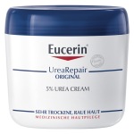 EUCERIN ķermeņa krēms ar 5% urea, keramīdu un dabīgo mitrinošo faktoru UREAREPAIR PLUS, 450 ml