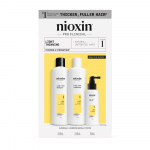 NIOXIN komplekts dabiskiem matiem SYSTEM 1, 150ml+150ml+, 50 ml