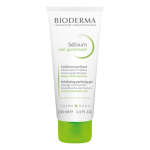 BIODERMA отшелушивающий, очищающий гель для жирной или комбинированной кожи SEBIUM, 100 мл