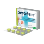 SEPTABENE citronu un plūškoku 3 mg/1 mg sūkājamās tabletes, N16