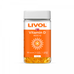 LIVOL EXTRA D vitamīns 4000 IU kapsulas, 120 gab.