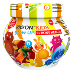 VITIRON KIDS GROW UP košļājamas pastilas, 50 gab.