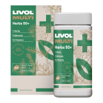 LIVOL MULTI HERBA 50+, tabletes, 100 gab.