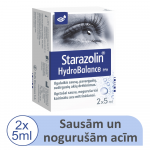 STARAZOLIN HYDROBALANCE acu pilieni, 2 gab., 5 ml