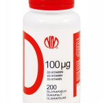 NATURA MEDIA VITAMĪNS D3 4000 IU, 200 kapsulas