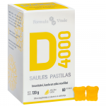 FORMULA VITALE D VITAMĪNS 4000, 60 pastilas