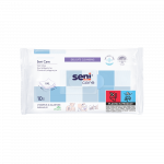 SENI CARE mitrās salvetes, E vitam&alantoīns, 10 gab.