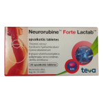 NEURORUBINE FORTE LACTAB apvalkotās tabletes, N20