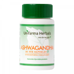 UNIFARMA HERBALS kapsulas ASHWAGANDHA, 60 gab.