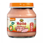 HOLLE liellopu gaļas biezenis no 5 mēn. BIO, 125 g