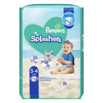 PAMPERS autiņbiksītes PANTS SPLASHERS, 3.-4. izmērs, 10 gab.