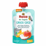 HOLLE bio ābolu un mango smūtijs ar kokosriekstiem no 8 mēn. CROCO COCO, 100 g