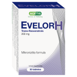 EVELOR H tabletes, 30 gab.