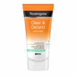 NEUTROGENA 2-IN-1 maska sejas ādai CLEAR&DEFEND, 150 ml