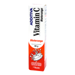 ADDITIVA C VITAMĪNS ar sarkanā apelsīna garšu, putojošās tabletes, 20 gab.