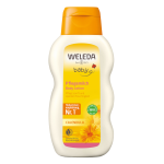 WELEDA BABY kliņģerīšu pieniņš zīdaiņa ādas kopšanai, 200 ml