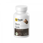 RAAB VITALFOOD Melno ķiploku pulveris-ekoloģisks, 50 kapsulas