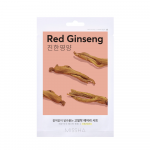 MISSHA lokšņu maska–sarkanais žeņšeņs AIRY FIT, 19 g