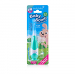 BRUSH BABY zobu birste 0-3 g., zaļa BABYASONIC, 1 gab.