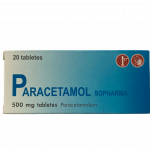 PARACETAMOL Sopharma 500mg tabletes, N20
