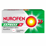 NUROFEN EXPRESS 400mg apvalkotās tabletes, N24