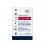 EW NORDIC Multivitamin Active Man Energy Boost tabletes, 120 gab.