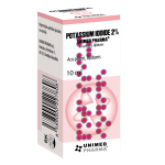 POTASSIUM IODIDE 2% acu pilieni, 10 ml