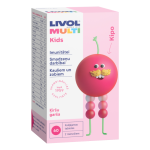 LIVOL MULTI KIDS (ĶIRŠU GARŠA) košļājamās tabletes, 60 gab.