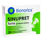 SINUPRET FORTE apvalkotās tabletes, N20