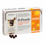 D-PEARLS 3000, kapsulas, 80 gab.