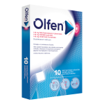 OLFEN 140 mg ārstnieciskais plāksteris, N10