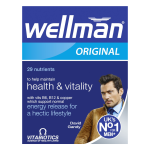 VITABIOTICS WELLMAN tabletes, 30 gab.
